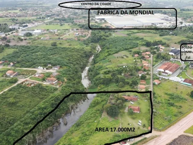 Imagem: Área de 17.000M2 Dentro da Cidade a Poucos