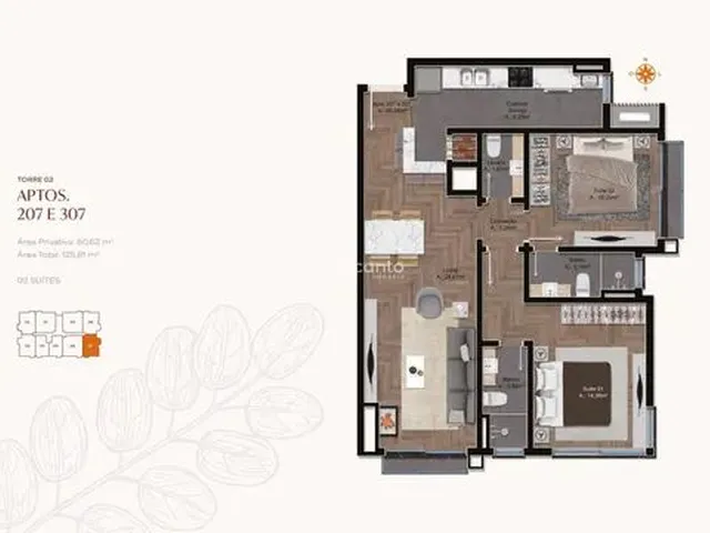 Imagem 16: Apartamento em Construção 1 Suíte 60M² - Gramado - Rs