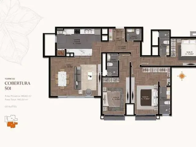 Imagem 5: Apartamento em Construção 1 Suíte 60M² - Gramado - Rs