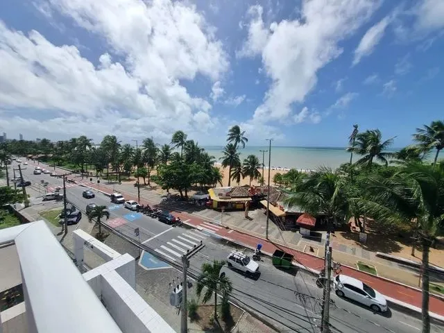 Imagem 1: Flats Mobiliado a Beira Mar do Cabo Branco C/ 2 Quartos - João Pessoa - Pb