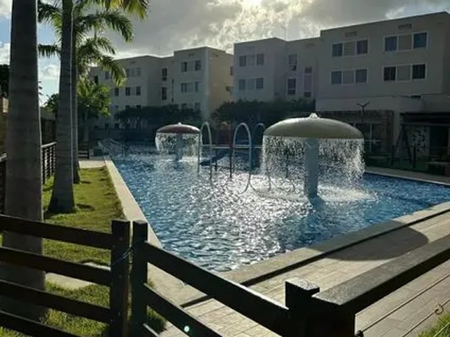 Imagem: O apartamento possui 2 Dormitórios, 1 Banheiro, 1 Vaga na
