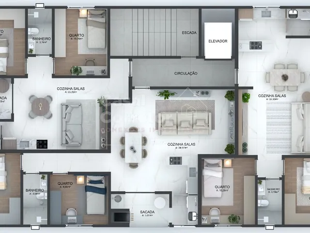 Imagem 8: INCRÍVEL APARTAMENTO DE 2 DORMITÓRIOS