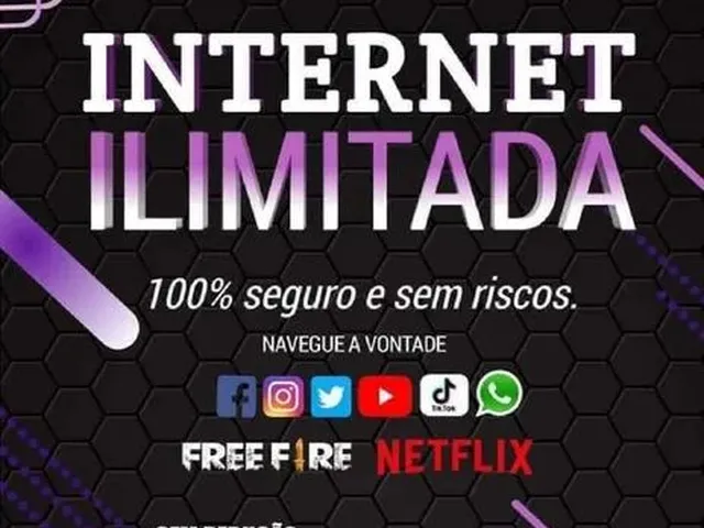 Imagem: Internet 4G Ilimitado