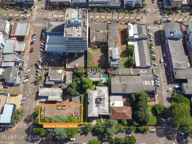 Imagem 7: Lote comercial no Centro de Medianeira para construir na modalidade BTS