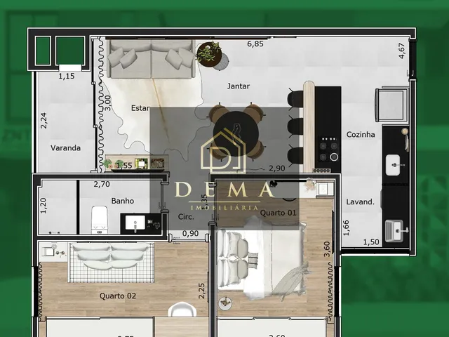 Imagem 3: Apartamento, JARDIM SANTA MARIA, TOLEDO - PR