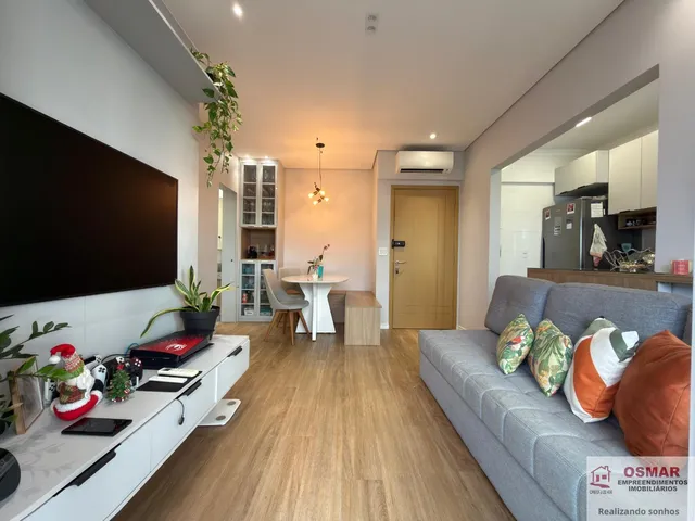Imagem 2: Apartamento Semidecorado à Venda no Campo Grande, Santos/SP / 1 Dormitório e Vaga