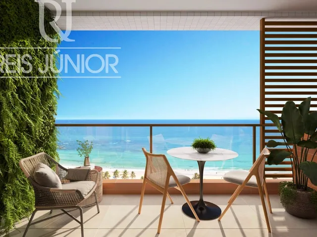 Imagem 1: Studio Vista Mar com estrutura de lazer e segurança