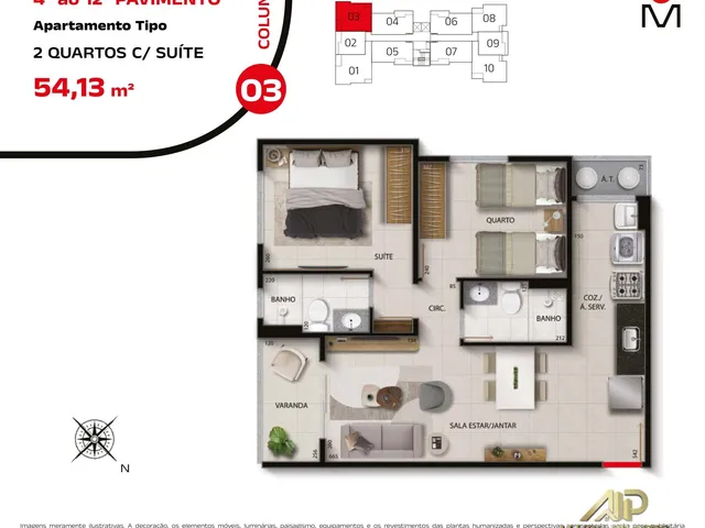 Imagem 11: Lançamento Apartamento 1 e 2 quartos Alto Padrão a venda em Praia de Itaparica Vihla