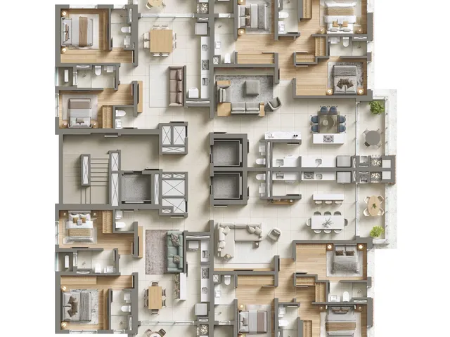 Imagem 5: APARTAMENTO NA PRAIA BRAVA PRÓXIMO AO MAR COM 3 SUITES