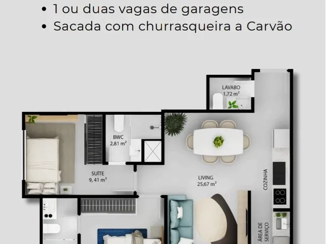 Imagem 10: Monterrey Apartamento com 2 dormitórios