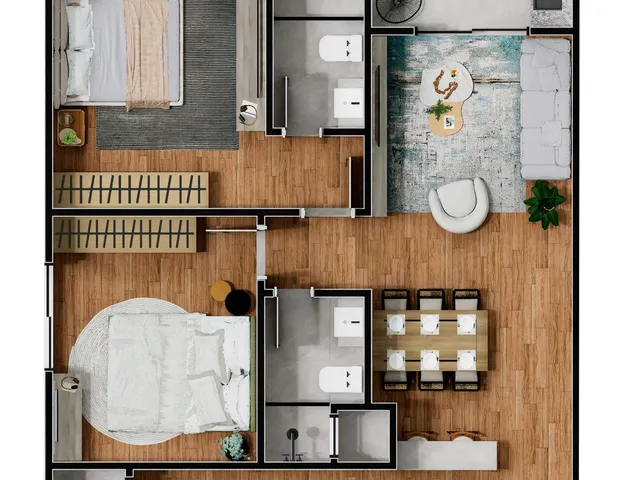 Imagem 2: Paramount 116 Apartamento com 2 dormitórios