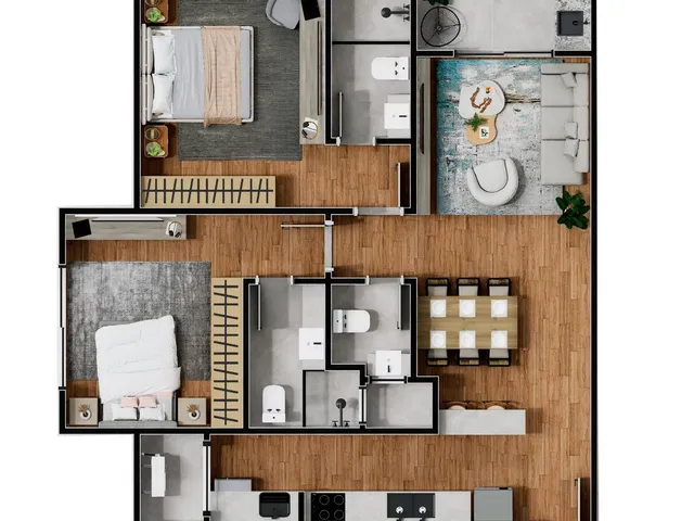 Imagem 3: Paramount 116 Apartamento com 2 dormitórios