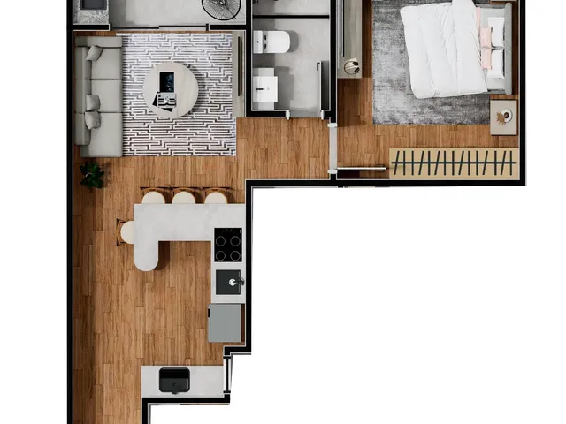 Imagem 4: Paramount 116 Apartamento com 2 dormitórios