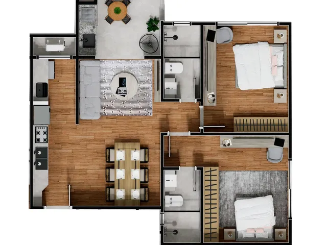 Imagem 7: Paramount 116 Apartamento com 2 dormitórios