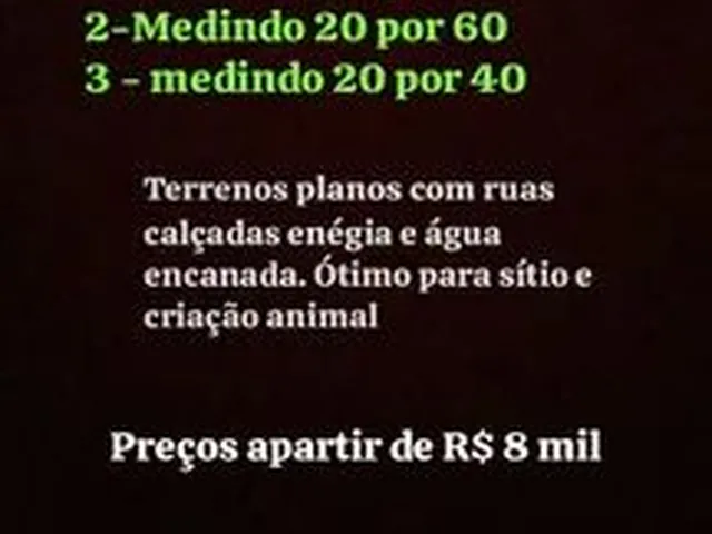 Imagem: Terrenos em Bacabeira
