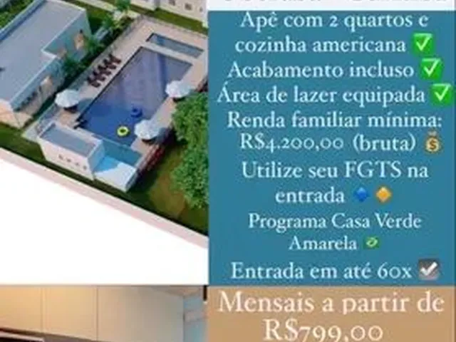 Imagem: Ia) Apartamento Sem Entrada a Vista 100