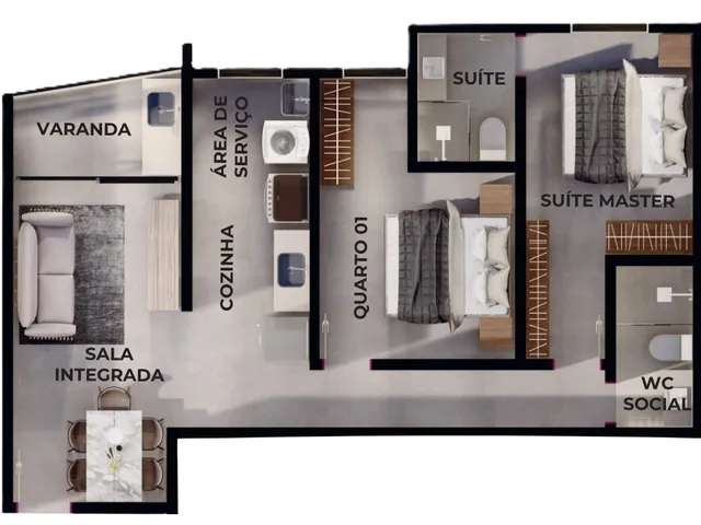 Imagem 4: Kaunis Casa com 2 dormitórios