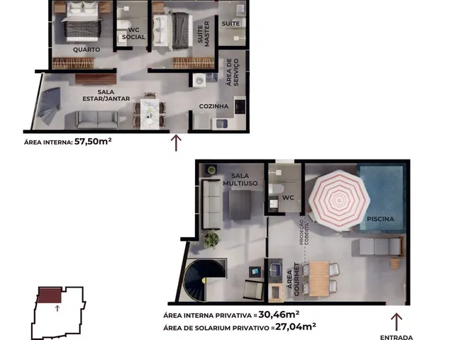 Imagem 8: Kaunis Casa com 2 dormitórios