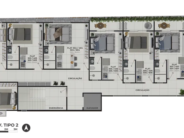 Imagem 3: Up Life Apartamento com 1 dormitório