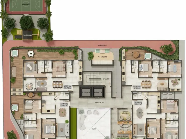 Imagem 2: Botanic Apartamento com 2 dormitórios