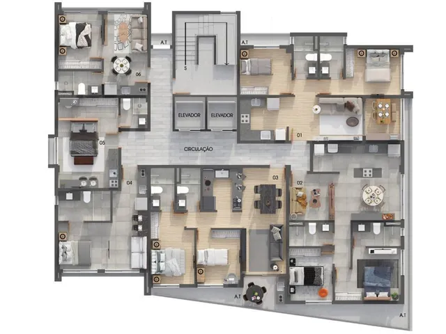 Imagem 4: At Self Apartamento com 2 dormitórios