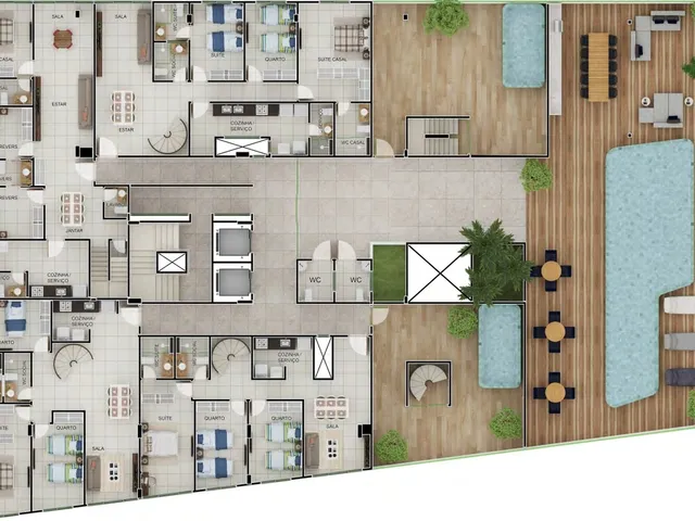 Imagem 5: Belmare Apartamento com 3 dormitórios
