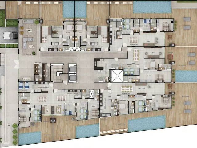 Imagem 6: Belmare Apartamento com 3 dormitórios