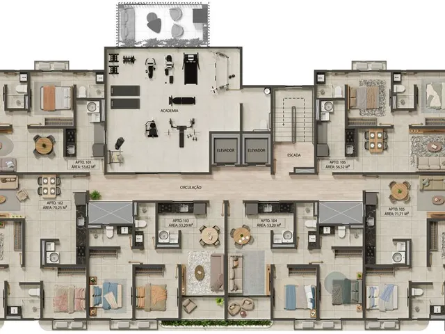 Imagem 2: Ciel Garden Apartamento com 3 dormitórios