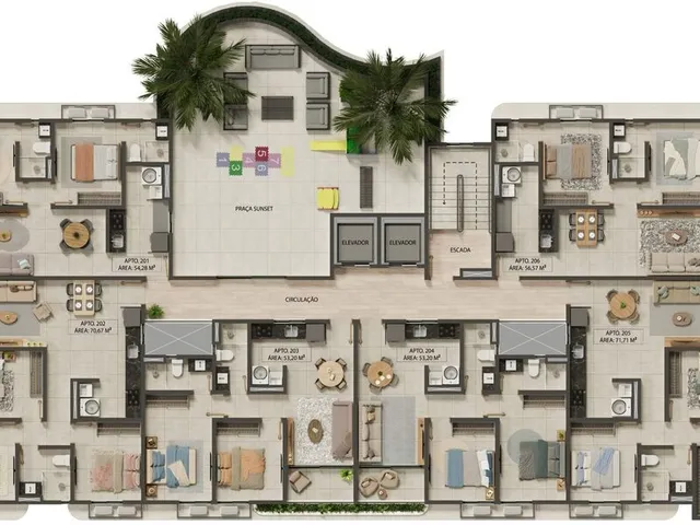 Imagem 3: Ciel Garden Apartamento com 3 dormitórios