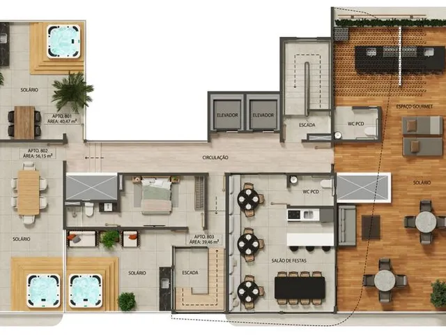 Imagem 6: Ciel Garden Apartamento com 3 dormitórios