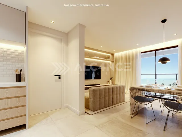 Imagem: Apto - 2 Quartos - 1 Suíte - 52,79 m²