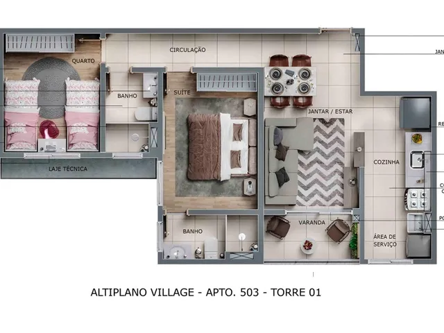 Imagem 4: Altiplano Village - Fase 1