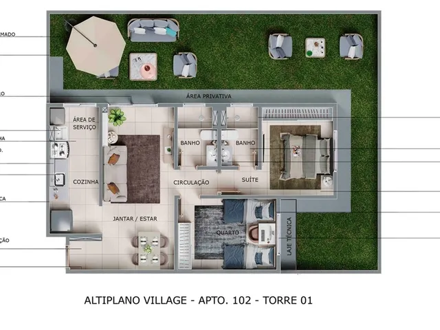 Imagem 6: Altiplano Village - Fase 1