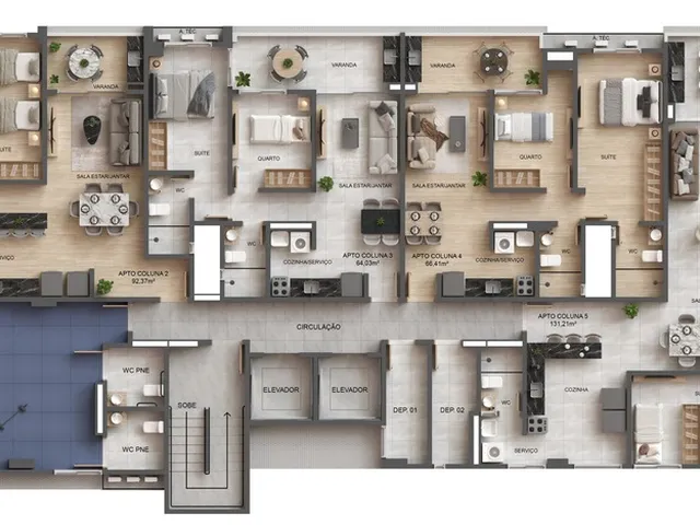 Imagem 2: Porto Verano Apartamento com 3 dormitórios