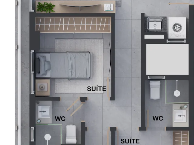 Imagem 8: Brisa Apartamento com 2 dormitórios