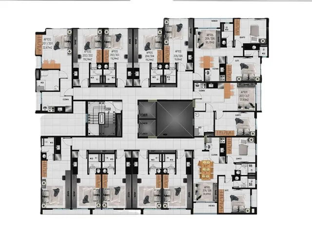 Imagem 2: Flat Sunset Apartamento com 2 dormitórios