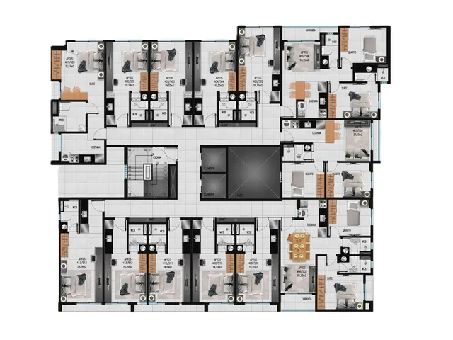 Imagem 3: Flat Sunset Apartamento com 2 dormitórios