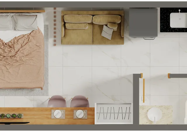 Imagem 6: Ciel Home Apartamento com 1 dormitório