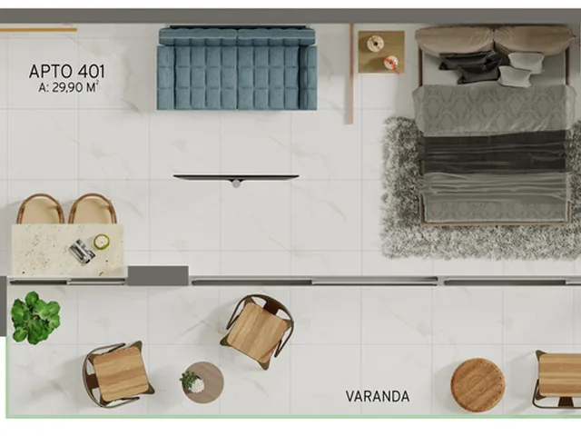 Imagem 11: Ciel Home Apartamento com 1 dormitório