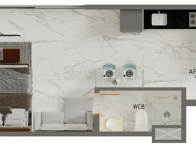 Imagem 12: Ciel Home Apartamento com 1 dormitório