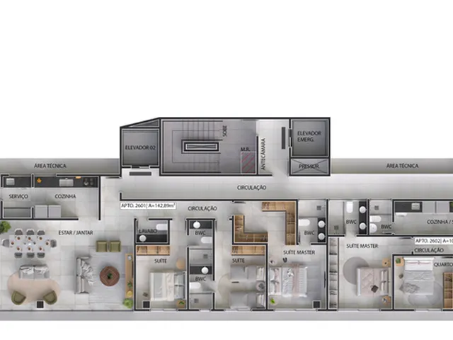 Imagem 2: Elevatto Apartamento com 3 dormitórios