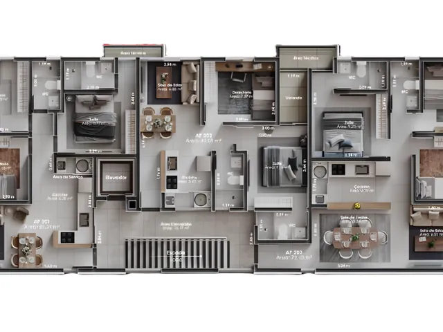 Imagem 2: Altiplano Ocean Apartamento com 2 dormitórios