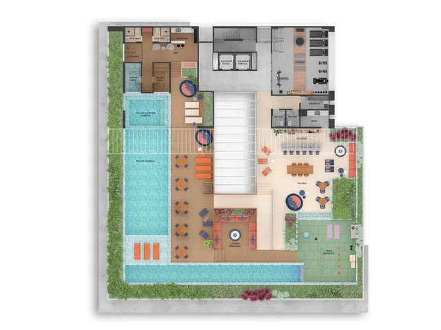 Imagem 2: Atlantis Live Apartamento com 2 dormitórios