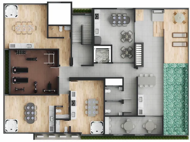 Imagem 3: Hausen Mares Apartamento com 2 dormitórios