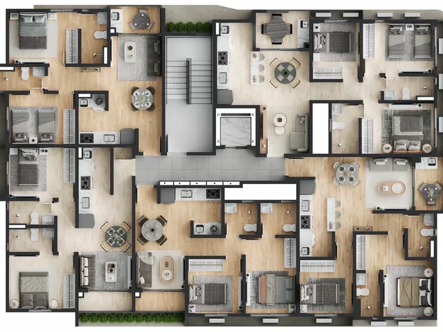 Imagem 4: Hausen Mares Apartamento com 2 dormitórios