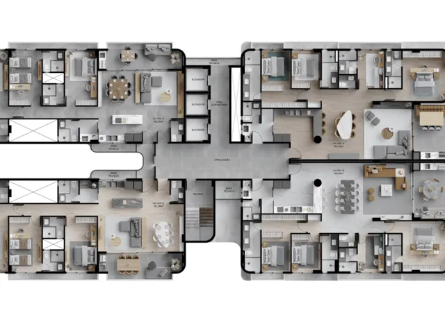 Imagem 2: Artus Vivence Apartamento com 3 dormitórios