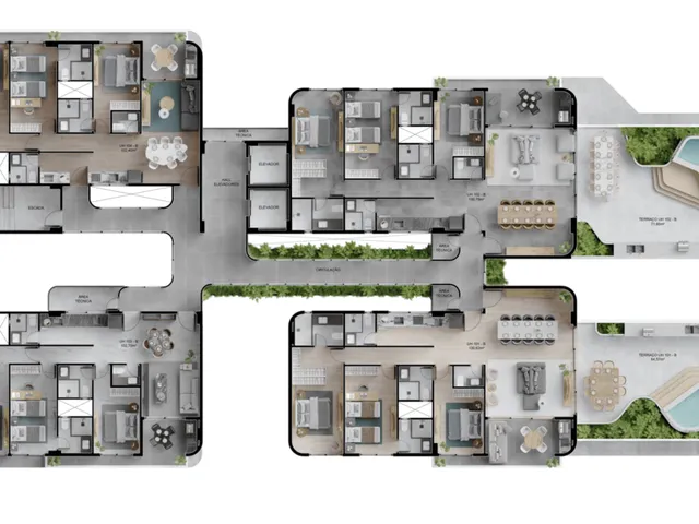 Imagem 3: Artus Vivence Apartamento com 3 dormitórios