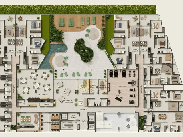 Imagem 2: Honu Habitat Apartamento com 2 dormitórios