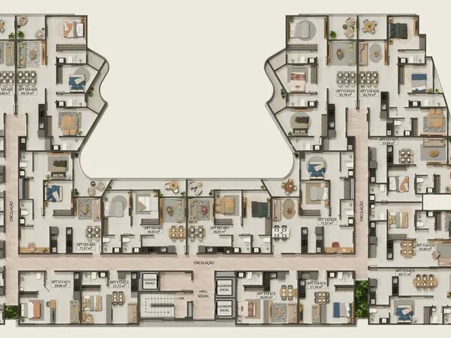 Imagem 4: Honu Habitat Apartamento com 2 dormitórios
