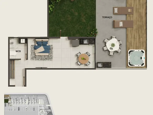 Imagem 12: Honu Habitat Apartamento com 2 dormitórios